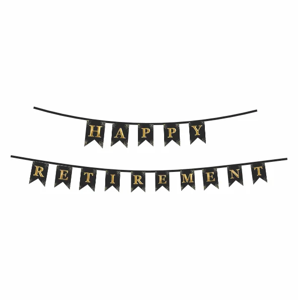 Happy Retirement Banner | Pack of 1 Set Happy Retirement Banner | Pack of 1 Set