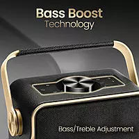 Portronics Harmony II 60W HD Sound Portable Bluetooth 5.3V Speaker, Bass Boost Technology (Grey) Portronics Harmony II 60W HD Sound Portable Bluetooth 5.3V Speaker, Bass Boost Technology (Grey)