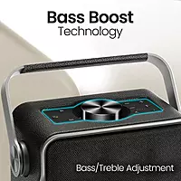 Portronics Harmony II 60W HD Sound Portable Bluetooth 5.3V Speaker, Bass Boost Technology (Grey) Portronics Harmony II 60W HD Sound Portable Bluetooth 5.3V Speaker, Bass Boost Technology (Grey)