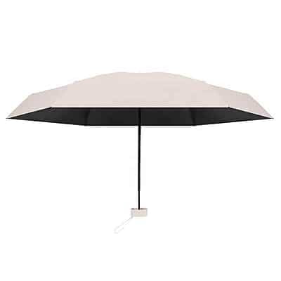 Square Anti UV Small Mini Six-fold Pocket Umbrella Foldable Umbrella With Zipper Hard Case Square Anti UV Small Mini Six-fold Pocket Umbrella Foldable Umbrella With Zipper Hard Case