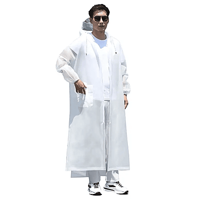Fashion Raincoats Custom Adult EVA Foldable Rain Coat adult plastic Waterproof Raincoat