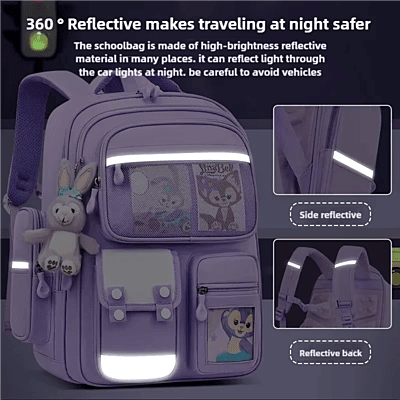 Multifunctional Unisex Large Capacity Children Super Lightweight School Bag Boys& Girls Backpack With Spine Protection Multifunctional Unisex Large Capacity Children Super Lightweight School Bag Boys& Girls Backpack With Spine Protection