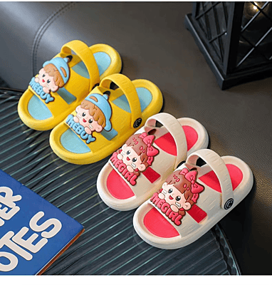 Boys' and Girls' Soft Sole Sandals Anti Slip Cartoon Cute Breathable Hole Shoes Cartoon Baby Sandals Flat Heels Boys' and Girls' Soft Sole Sandals Anti Slip Cartoon Cute Breathable Hole Shoes Cartoon Baby Sandals Flat Heels