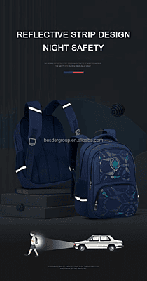 Unisex Large Capacity Waterproof Schoolbag Backpack for Students Backpack Kids School Bags Primary Student  Backpack