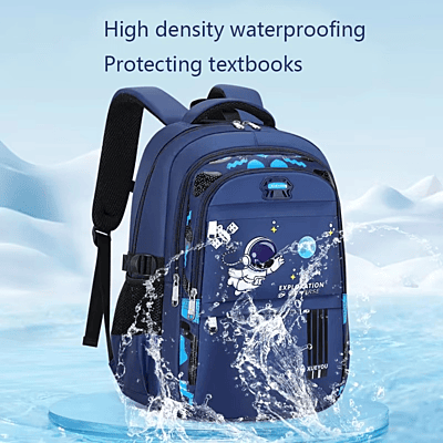 Waterproof Children's Backpack Light Oxford Astronaut Pattern Boys , girls Cartoon School Bag Waterproof Children's Backpack Light Oxford Astronaut Pattern Boys , girls Cartoon School Bag