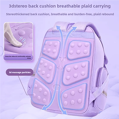 Multifunctional Unisex Large Capacity Children Super Lightweight School Bag Boys& Girls Backpack With Spine Protection Multifunctional Unisex Large Capacity Children Super Lightweight School Bag Boys& Girls Backpack With Spine Protection