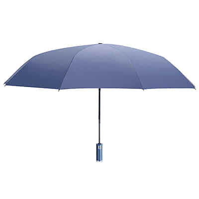 Fully automatic umbrella car reverse sunscreen sunshade sun umbrella dual use with LED flashlight business umbrella