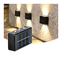 All Side Up Down Left Right Solar Light  Outdoor Waterproof Up And Down Wall Lights