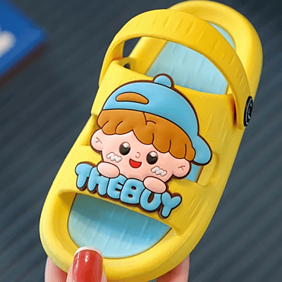 Boys' and Girls' Soft Sole Sandals Anti Slip Cartoon Cute Breathable Hole Shoes Cartoon Baby Sandals Flat Heels Boys' and Girls' Soft Sole Sandals Anti Slip Cartoon Cute Breathable Hole Shoes Cartoon Baby Sandals Flat Heels