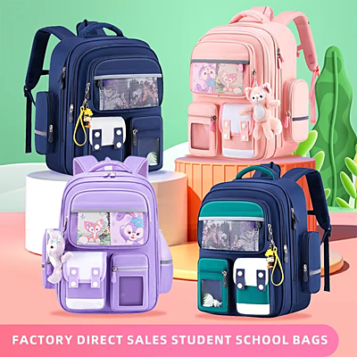 Multifunctional Unisex Large Capacity Children Super Lightweight School Bag Boys& Girls Backpack With Spine Protection Multifunctional Unisex Large Capacity Children Super Lightweight School Bag Boys& Girls Backpack With Spine Protection