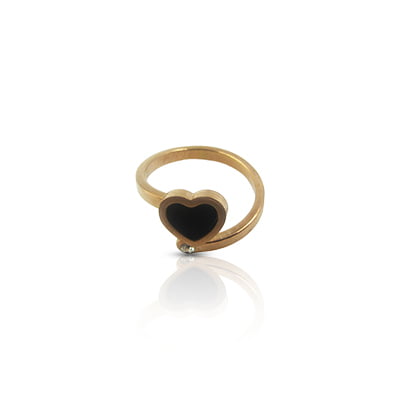 Heart anti-tarnish finger ring Heart anti-tarnish finger ring