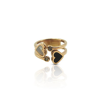 Stainless Steel Finger Rings - Heart Stainless Steel Finger Rings - Heart