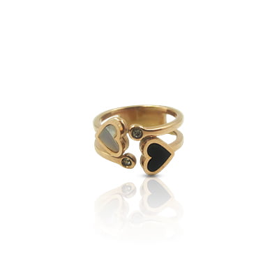 Stainless Steel Finger Rings - Heart Stainless Steel Finger Rings - Heart