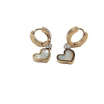 Anti Tarnish Earrings - Heart Anti Tarnish Earrings - Heart