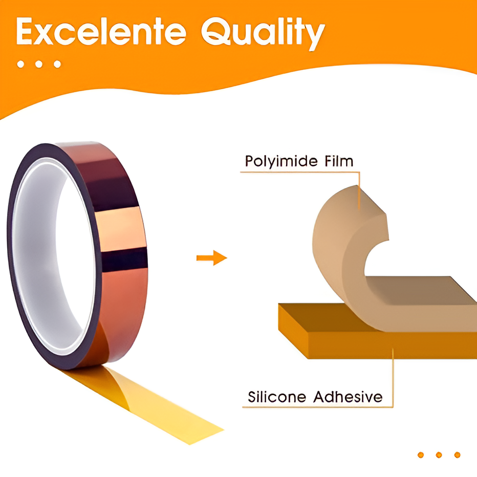 Heat Resistant Tape for Masking, Soldering, Protecting Circuit Board, Cellphone Data line and Battery Heat Resistant Tape for Masking, Soldering, Protecting Circuit Board, Cellphone Data line and Battery