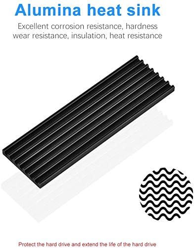 Heatsink For Ssd Nvme/Sata With Silicone Thermal Cooling Gel Pad Heatsink For Ssd Nvme/Sata With Silicone Thermal Cooling Gel Pad