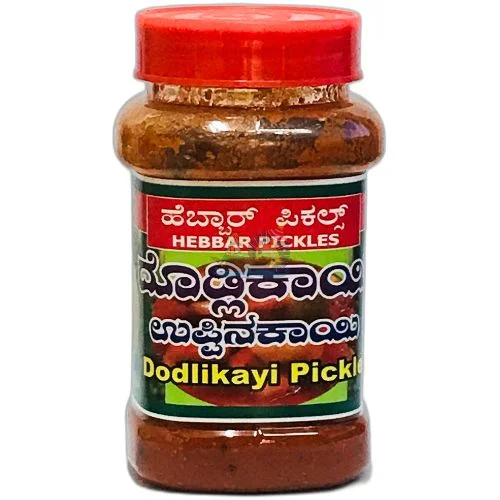 Hebbar Dodlikayi Pickle โ Authentic Coastal Karnataka Flavour Hebbar Dodlikayi Pickle โ Authentic Coastal Karnataka Flavour