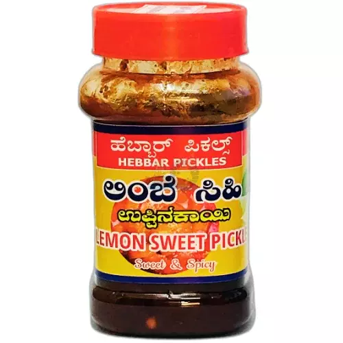 Hebbar Lemon Sweet Pickle