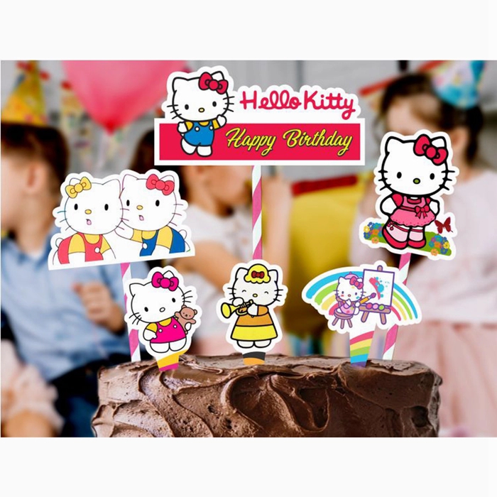 Hello Kitty Decora Theme Topper Hello Kitty Decora Theme Topper