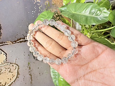 Herkimer Diamond Crystal Bracelet