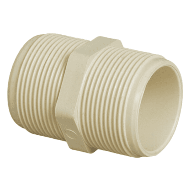 Hex Nipple, 50mm, 2(Inch), Life Line C-PVC Hot and Cold Water System 