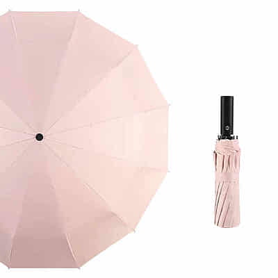 High Quality Umbrella Windproof 3 Fold Uv Block Souvenir Sunny  & Rain Umbrella