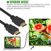 HDMI TO HDMI CABLE 1080p 5MTR Black HDMI TO HDMI CABLE 1080p 5MTR Black