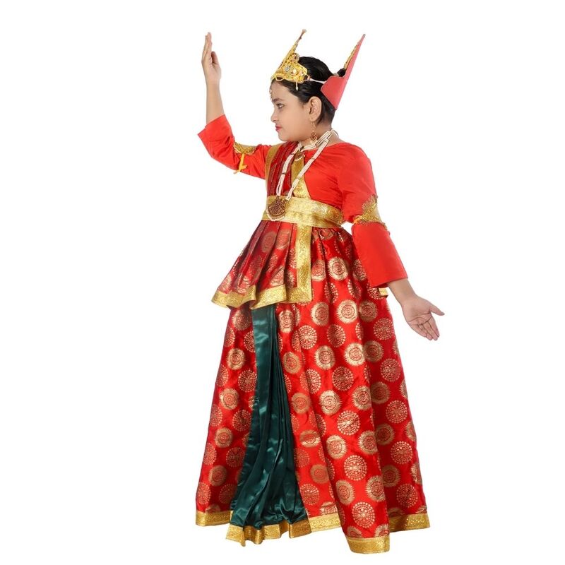 Hindu Rani Fancy Dress Costume