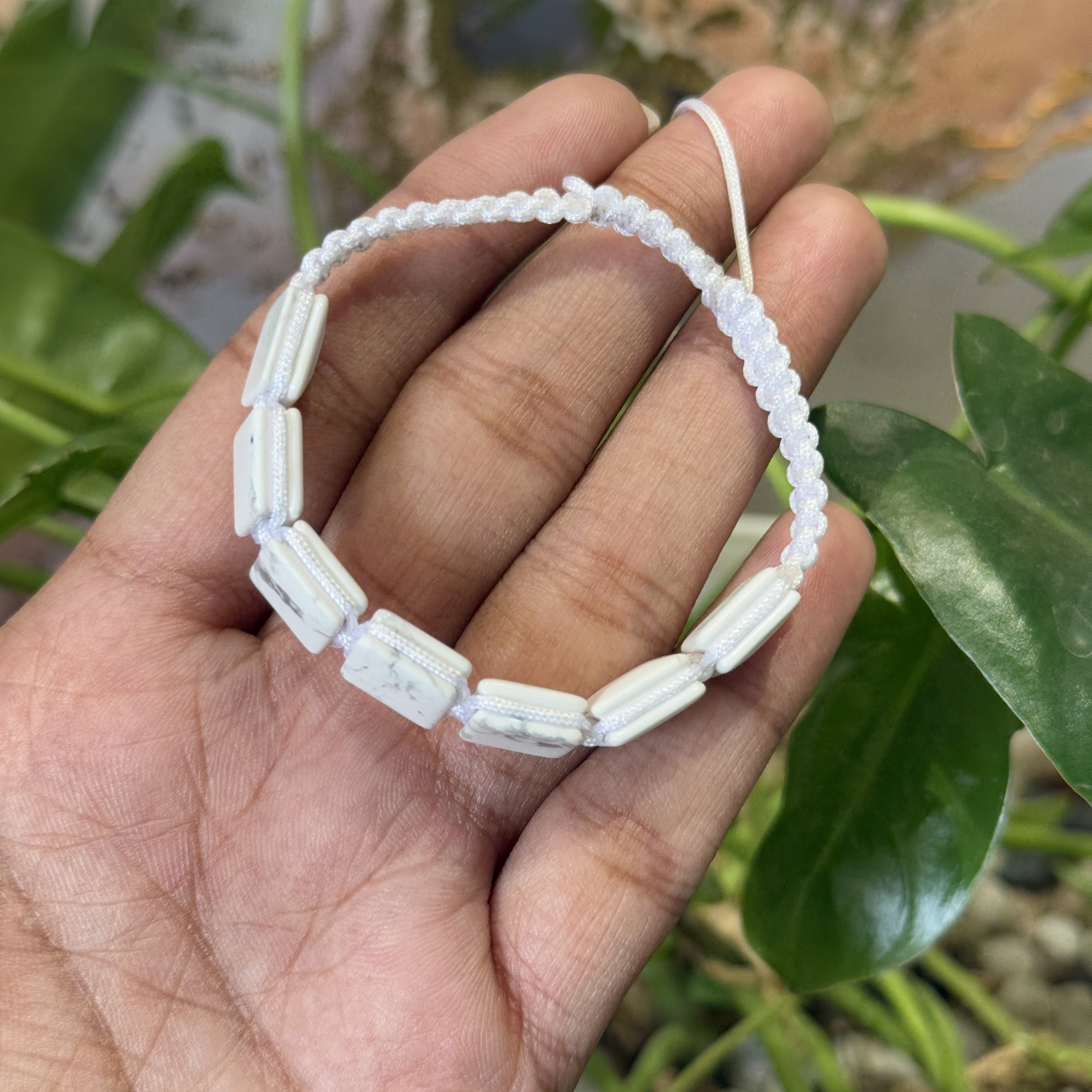 Howlite Crystal Bracelet Howlite Crystal Bracelet