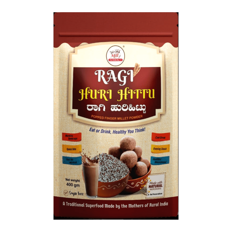 Ragi Huri Hittu (500 Grams) Ragi Huri Hittu (500 Grams)