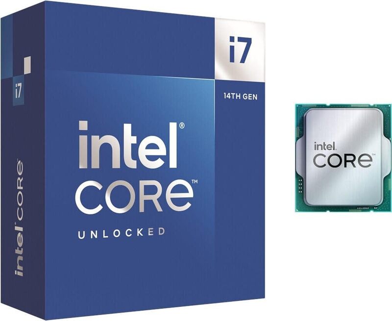 Intel� Core i7-14700K New Gaming Desktop Processor 20 cores (8 P-cores + 12 E-cores) with Integrated Graphics - Unlocked