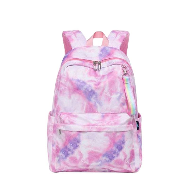 High School Water-Repellent Lightweight College Students' Fashion INS Wind Backpack Stylish School Bag rainbow colours High School Water-Repellent Lightweight College Students' Fashion INS Wind Backpack Stylish School Bag rainbow colours