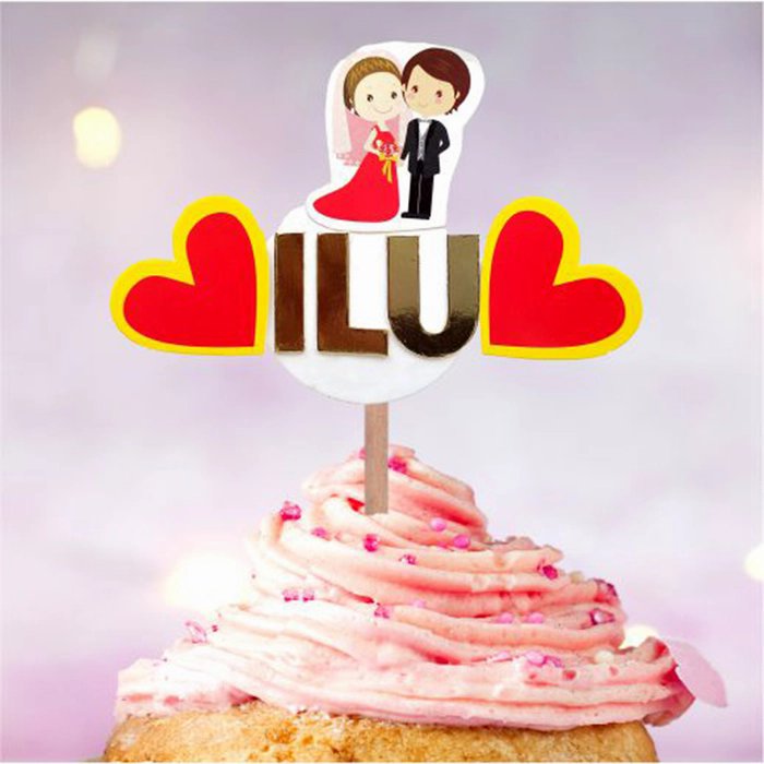 ILU Couple Topper ILU Couple Topper