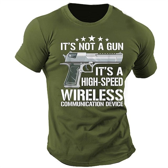 Genius or Madness? “It’s Not a Gun, It’s Wi-Fi” T-Shirt – Funny Tech & Nerd Humor Tee
