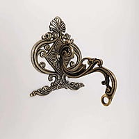 Brass Wall Hanging Bracket - 7 inch Height | Stylish Brass Wall Hanging Bracket for Decor Items Brass Wall Hanging Bracket - 7 inch Height | Stylish Brass Wall Hanging Bracket for Decor Items
