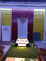 WPC Jali Mandir With Drawers WPC Jali Mandir With Drawers
