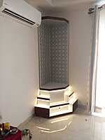 WPC Jali Mandir With Drawers WPC Jali Mandir With Drawers