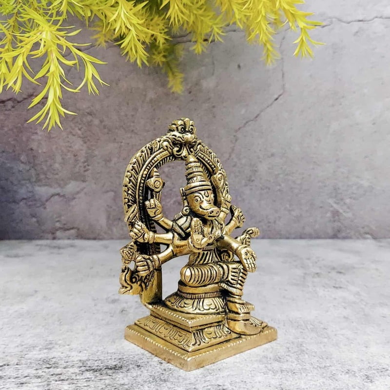Brass Varaha Swamy Idol / Varahi Statue - 4.8 inch Height | Auspicious Brass Varaha Swamy Idol / Varahi Statue - Shop Now Brass Varaha Swamy Idol / Varahi Statue - 4.8 inch Height | Auspicious Brass Varaha Swamy Idol / Varahi Statue - Shop Now