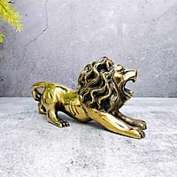 Brass Lion Statue 3.7 inch Height Brass Lion Statue 3.7 inch Height