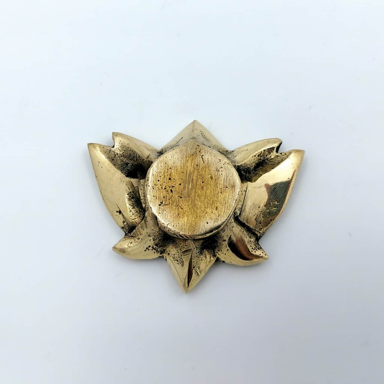 Brass Small Lotus Diya - Pair - 2.6 inch Length | Subtle Illumination Brass Small Lotus Diya - Pair - 2.6 inch Length | Subtle Illumination