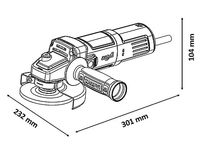 Angle Grinder KA-AG02 Angle Grinder KA-AG02