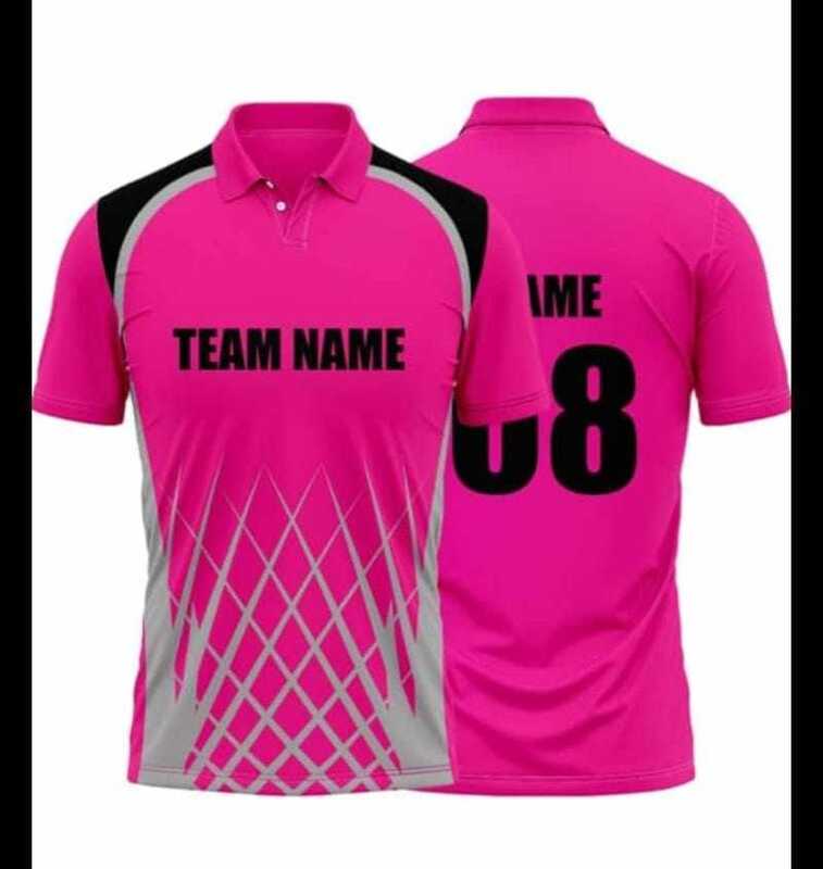 Collared Sublimation Sports T-Shirt for Men | Custom Dry Fit Sportswear