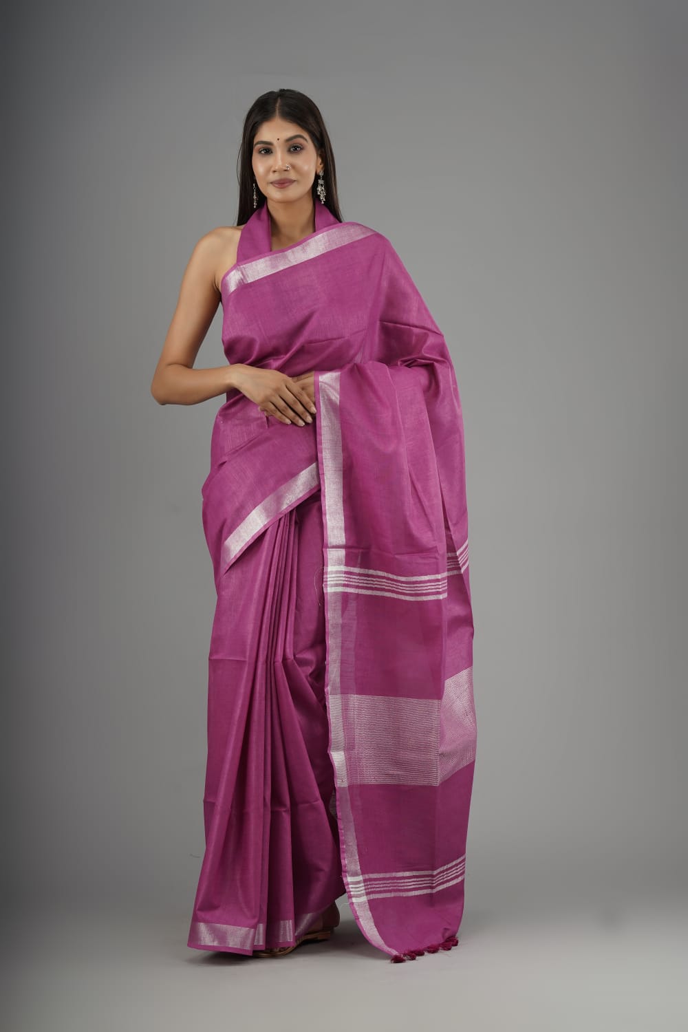 Sanya - सान्या( Linen cotton sarees )