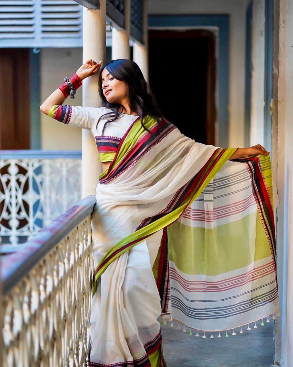 Jhinuk - ঝিনুক ( Khadi cotton sarees )