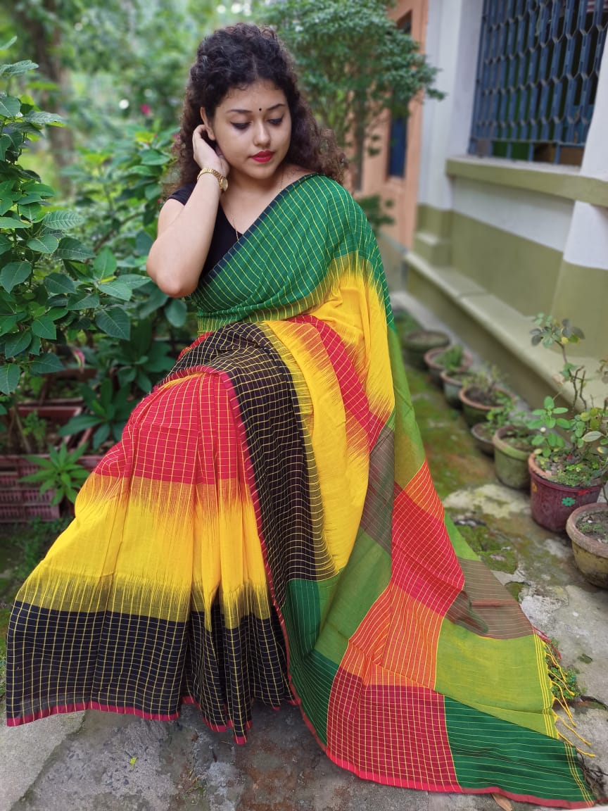 Ahiri - আহিরী ( Khadi cotton sarees )
