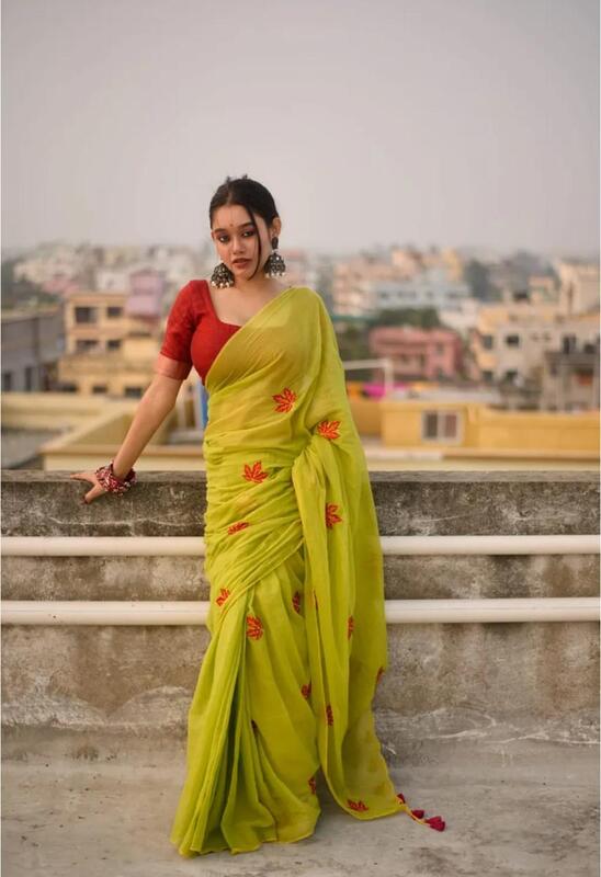 Jothika - ஜோதிகா ( Mul cotton sarees )