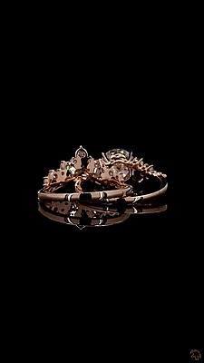 3.33 Carat Gold ring and band Combo wrinz009 3.33 Carat Gold ring and band Combo wrinz009