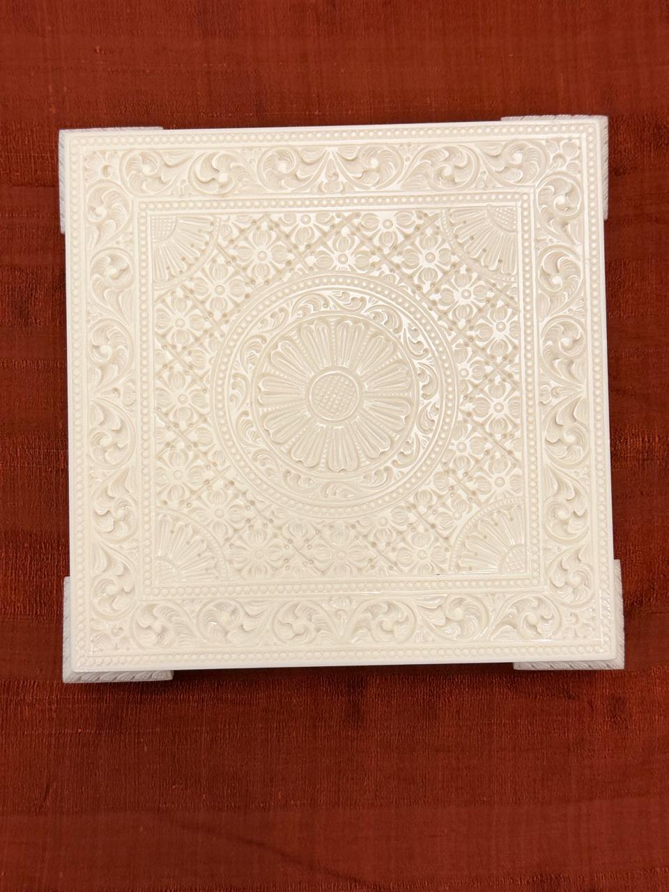 Ivory Look Alike Chowki Ivory Look Alike Chowki