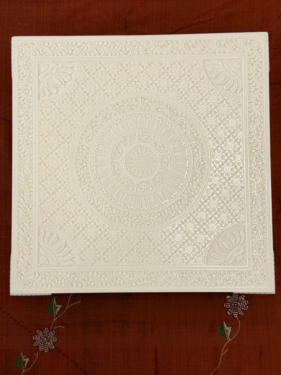 Ivory Look Alike Chowki Ivory Look Alike Chowki