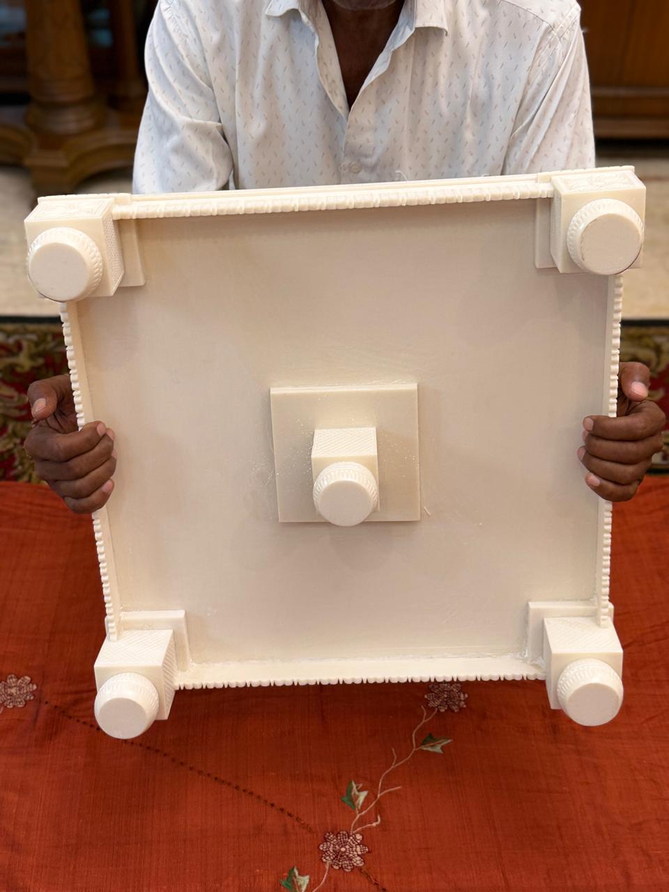 Ivory Look Alike Chowki Ivory Look Alike Chowki